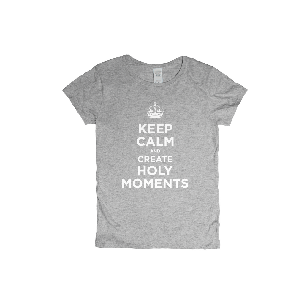 Holy Moments - Keep Calm Women's T-shirt
