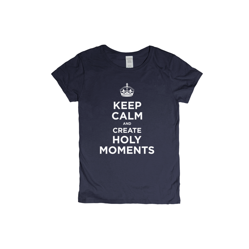 Holy Moments - Keep Calm Women's T-shirt