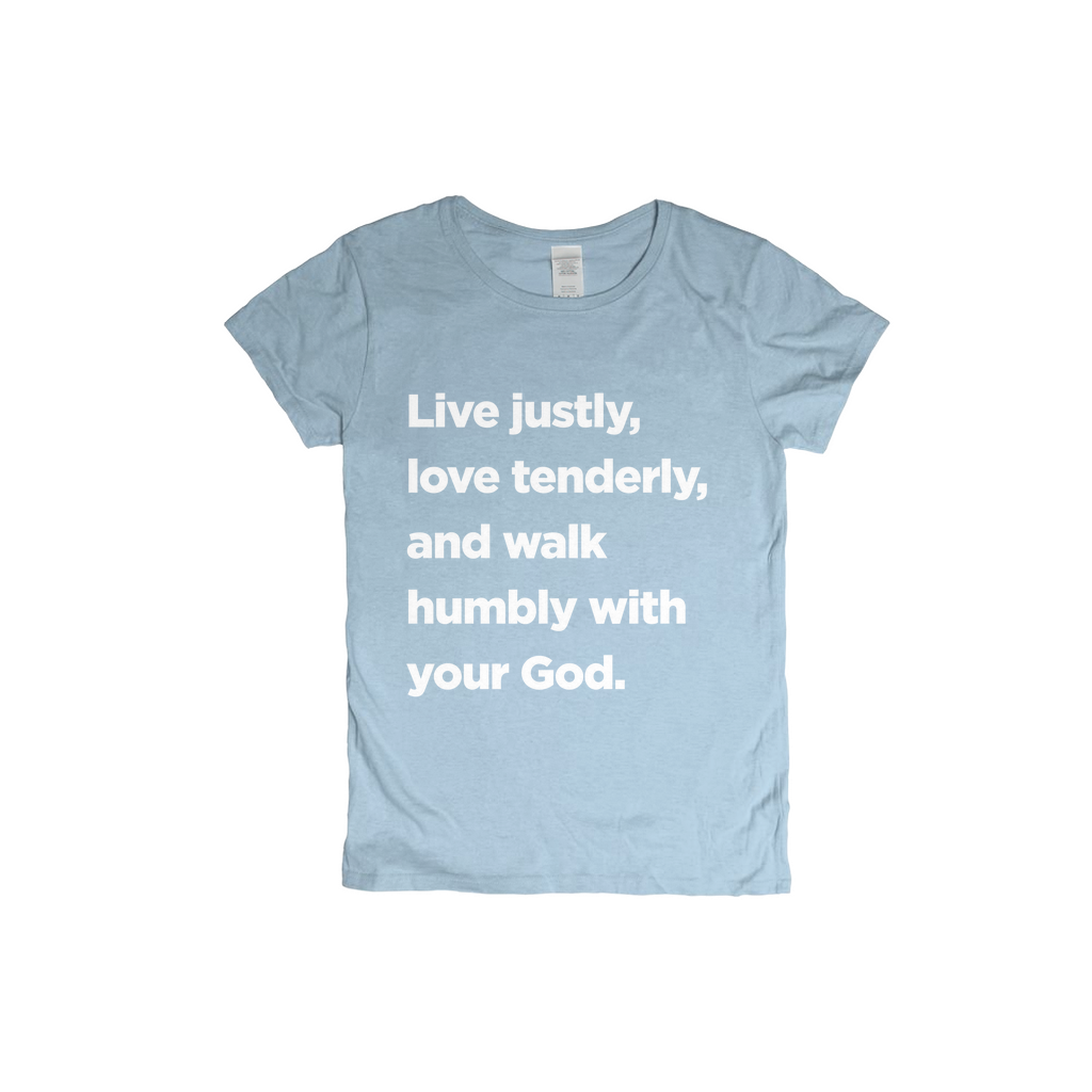 Walk Humbly With Your God Women's T-shirt