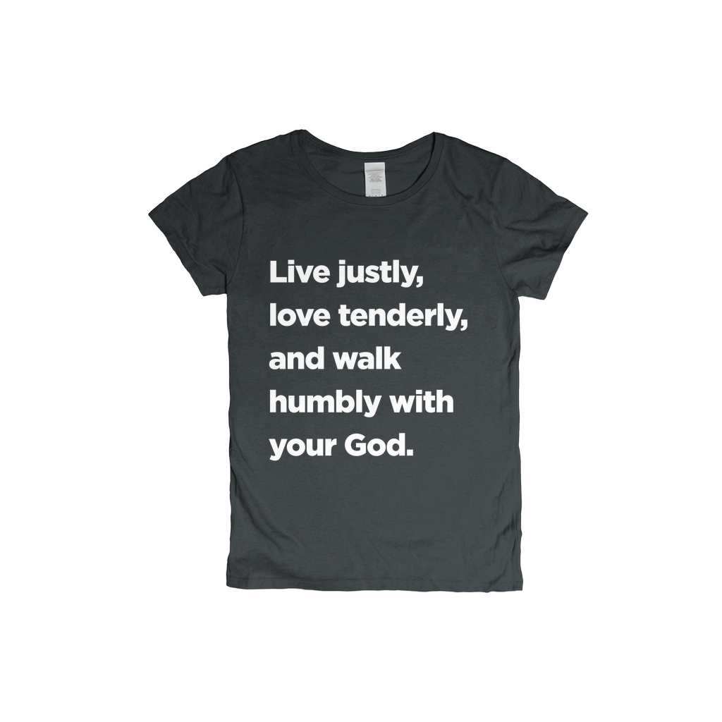 Walk Humbly With Your God Women's T-shirt
