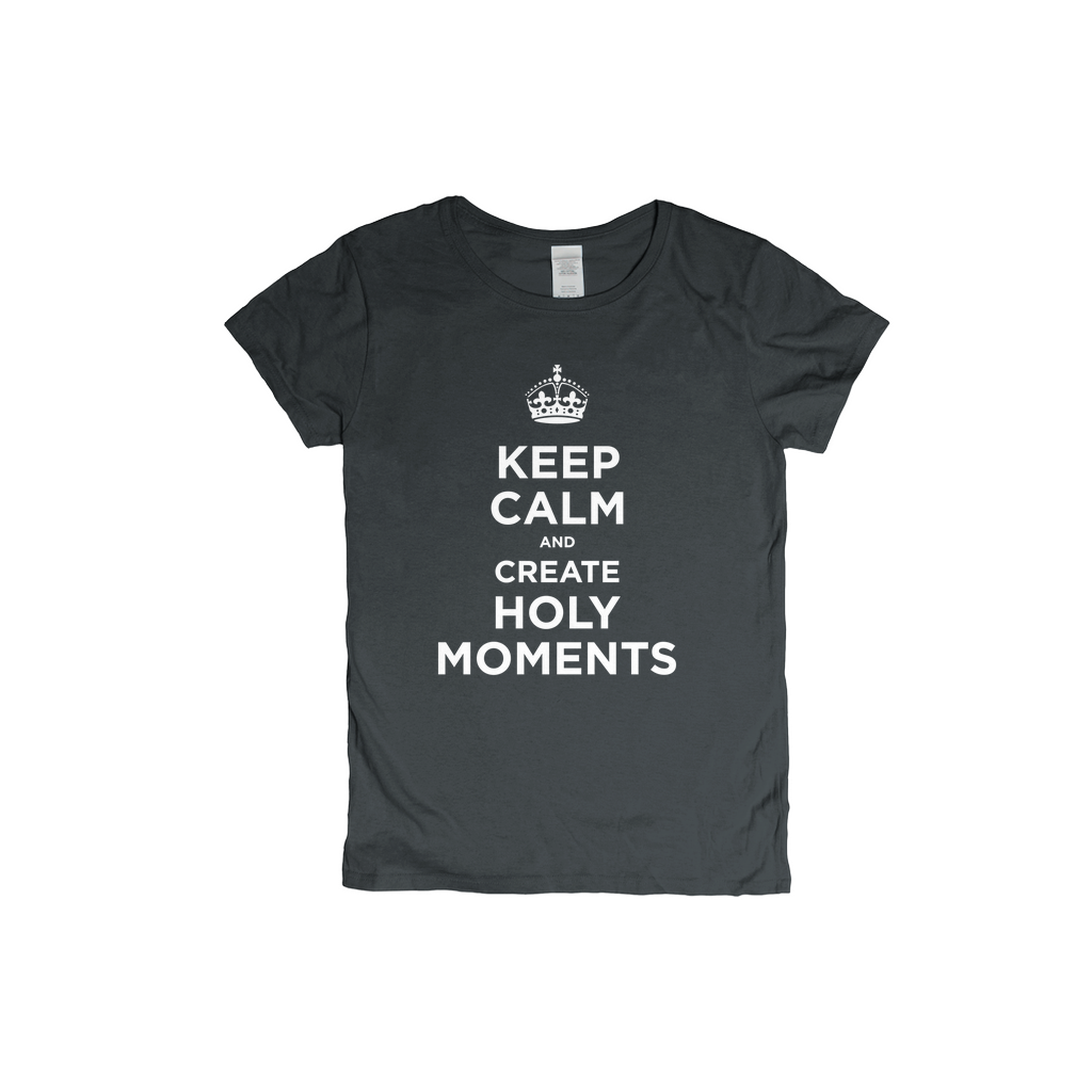 Holy Moments - Keep Calm Women's T-shirt