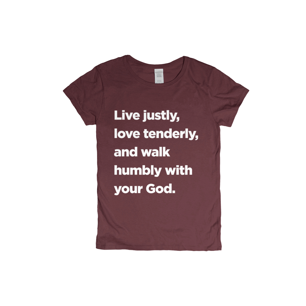 Walk Humbly With Your God Women's T-shirt