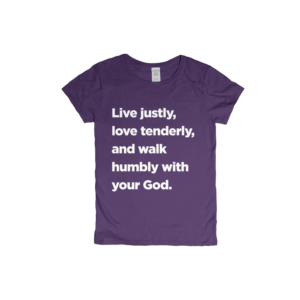 Walk Humbly With Your God Women's T-shirt