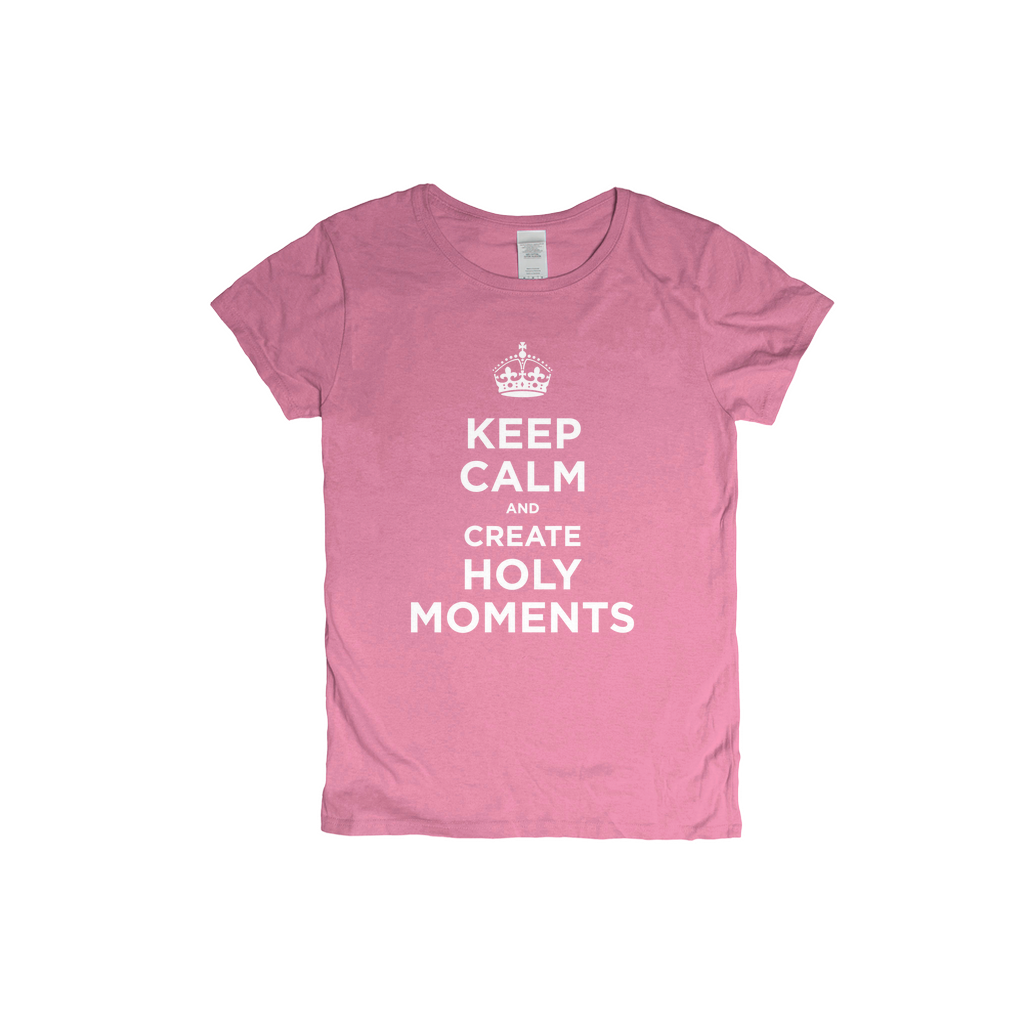 Holy Moments - Keep Calm Women's T-shirt