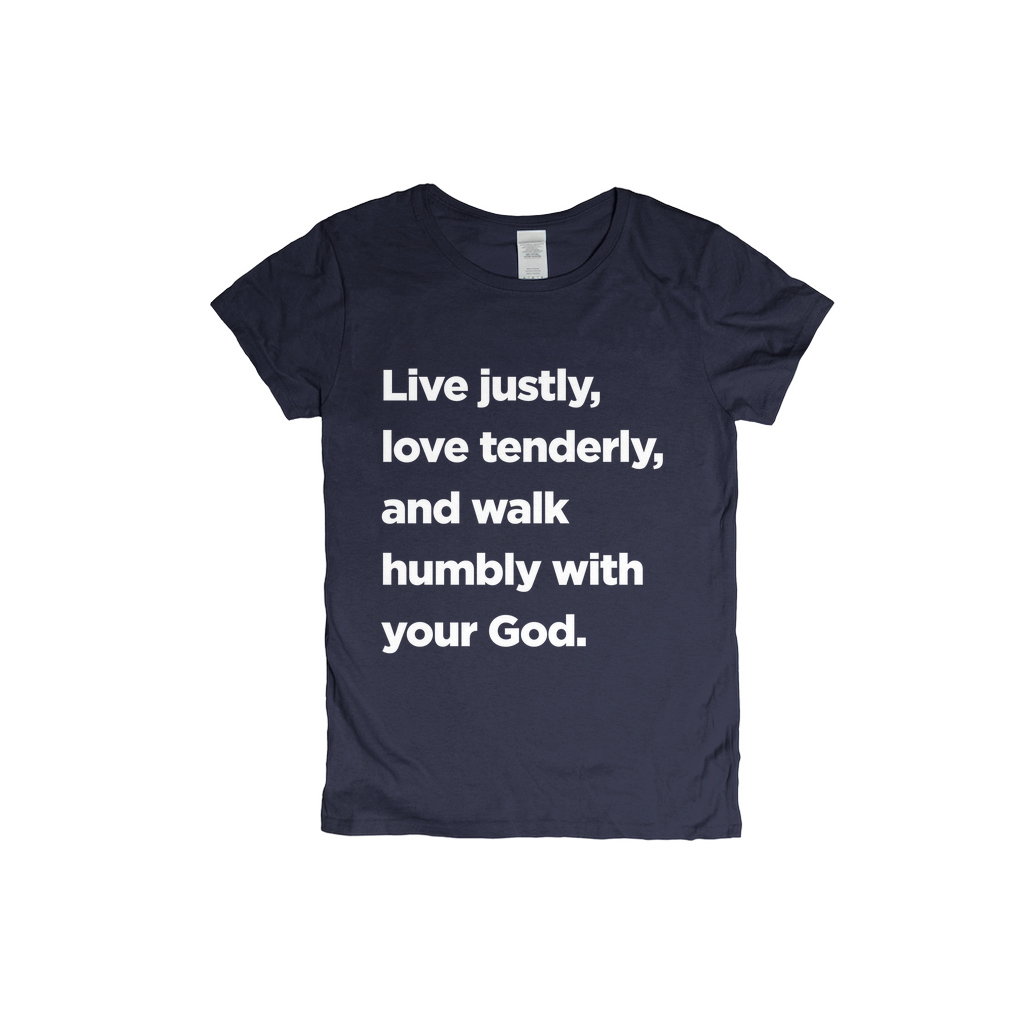 Walk Humbly With Your God Women's T-shirt