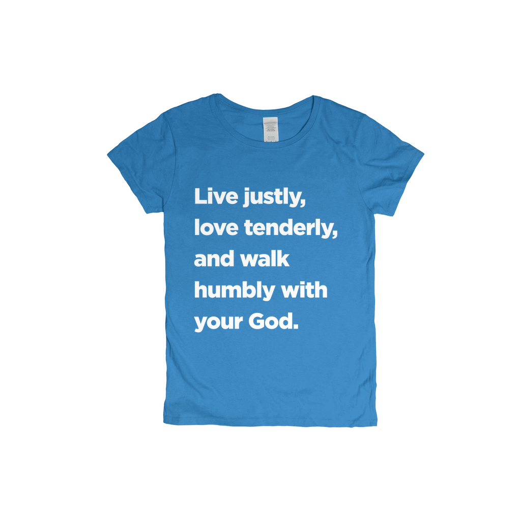 Walk Humbly With Your God Women's T-shirt