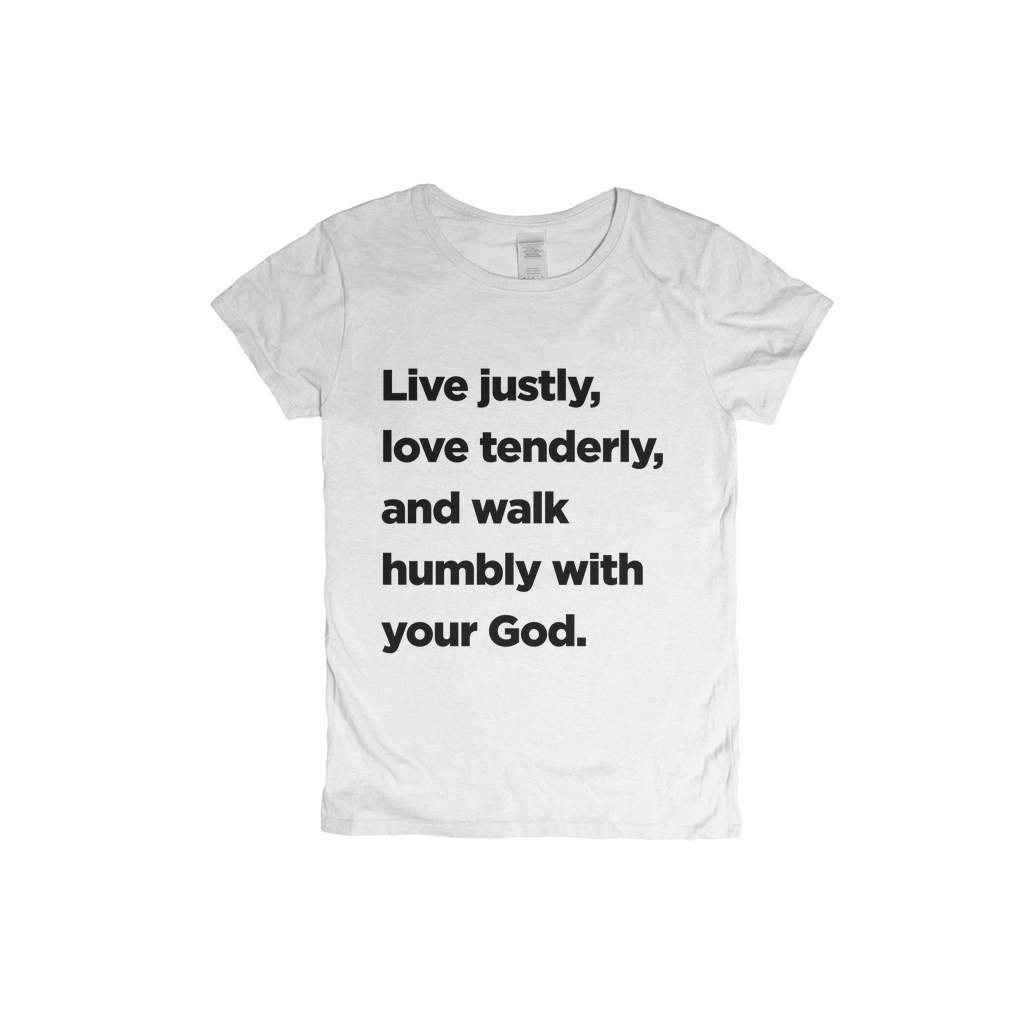 Walk Humbly With Your God Women's T-shirt