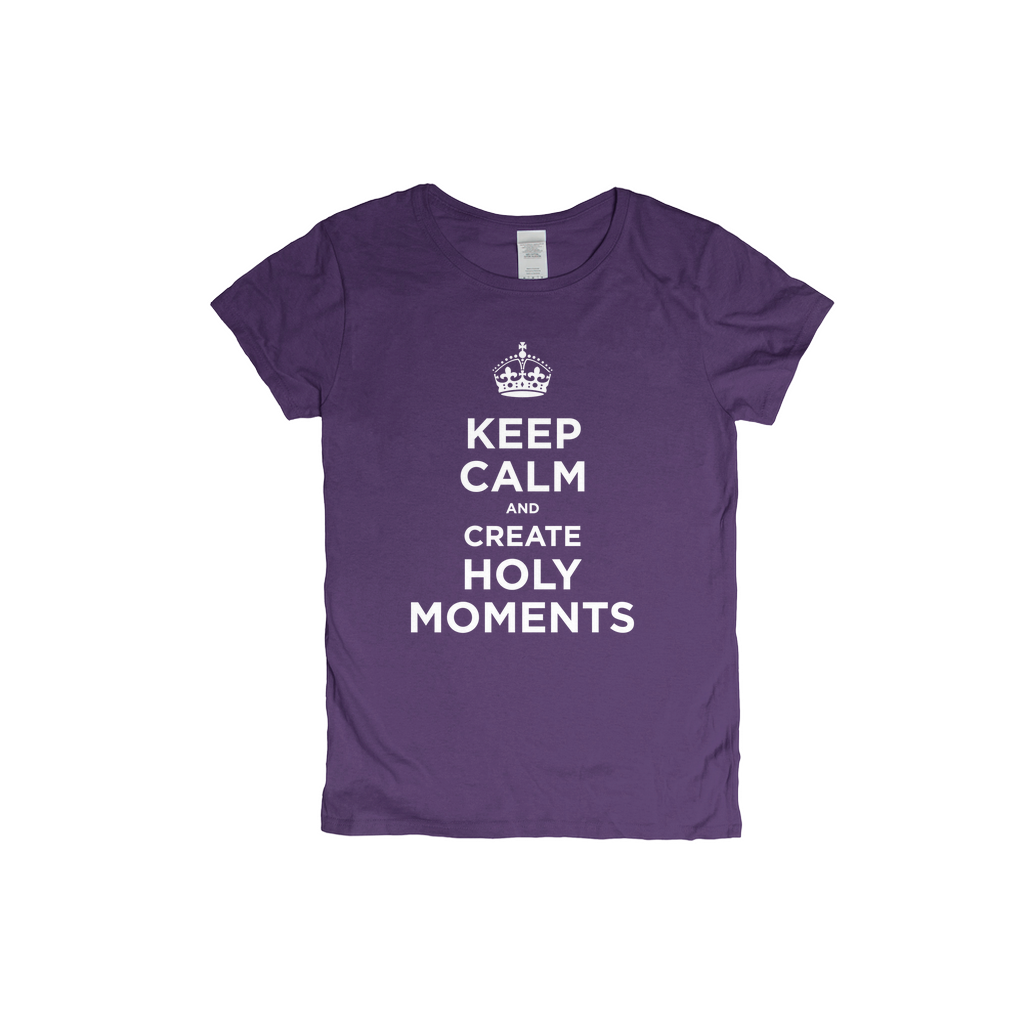 Holy Moments - Keep Calm Women's T-shirt