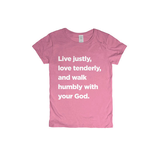 Walk Humbly With Your God Women's T-shirt