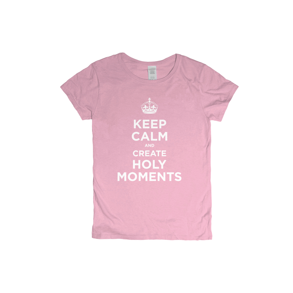 Holy Moments - Keep Calm Women's T-shirt