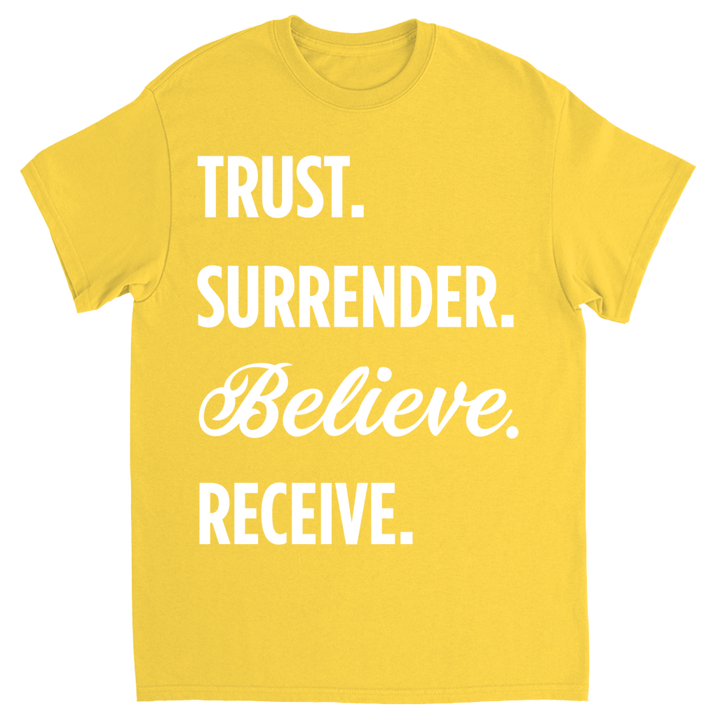 Trust-Surrender-Believe-Receive T-shirt